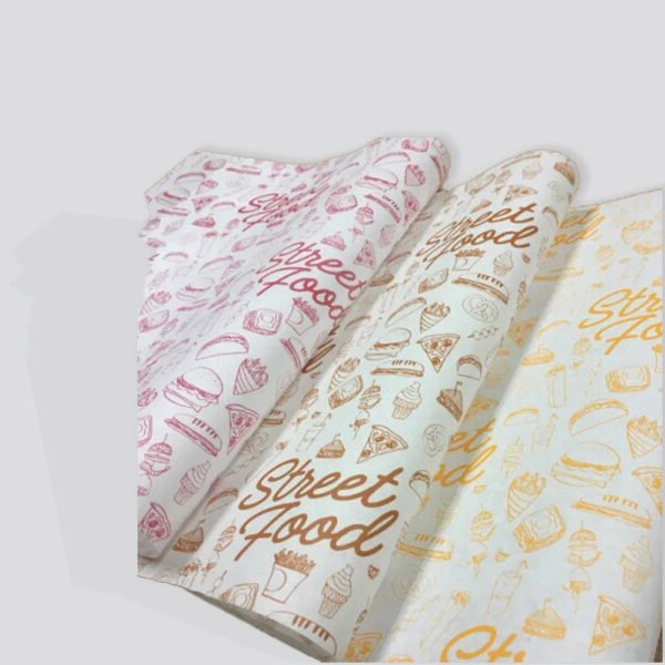 Food Wrapping Paper – Custom Printed Paper for Restaurants and Cafes - Image 2