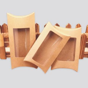Custom Window Pillow Boxes – Elegant, Functional & Brand-Enhancing Packaging