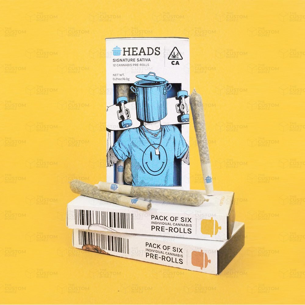 TCB 008 Custom CBD Pre Roll Boxes 04