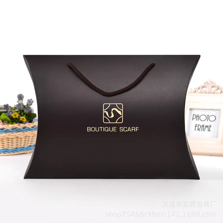 Black Pillow Boxes 1