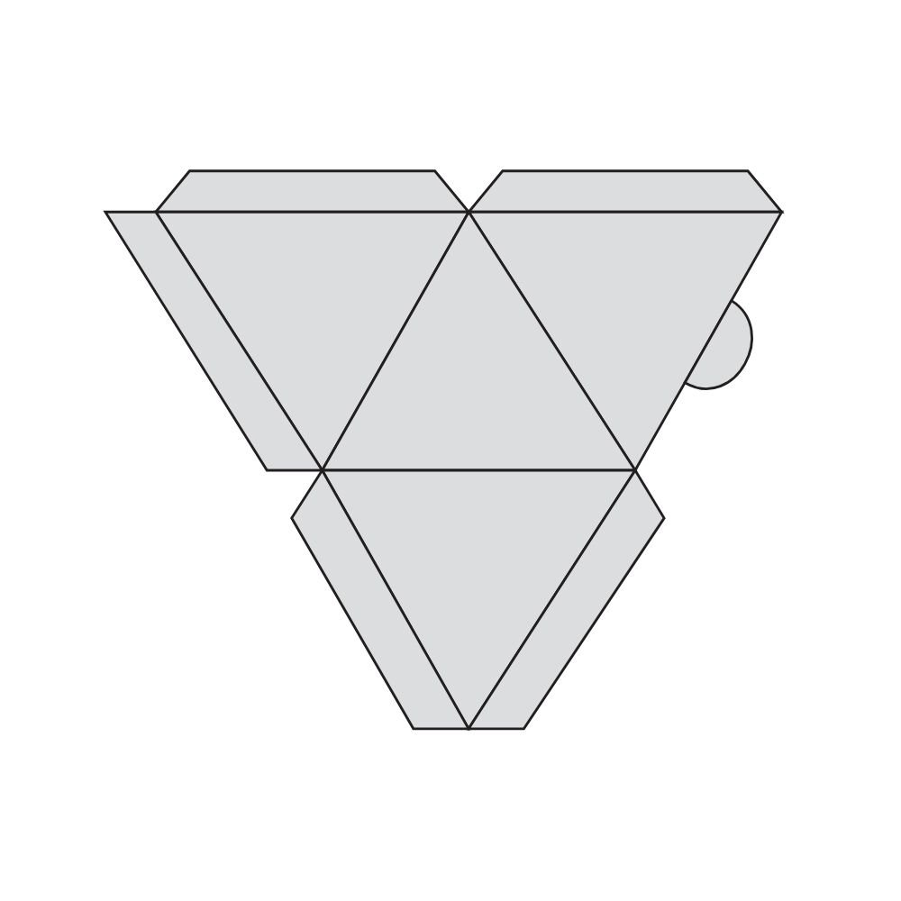 Pyramid Box Template