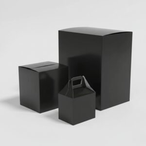 Black Gable Boxes – Elegant and Functional Packaging for Gifts and Retail Products