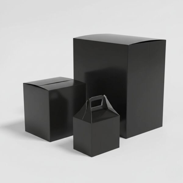 Black Gable Boxes – Elegant and Functional Packaging for Gifts and Retail Products